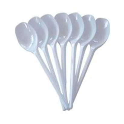 One Time Plastic Spoon 100 Pcs